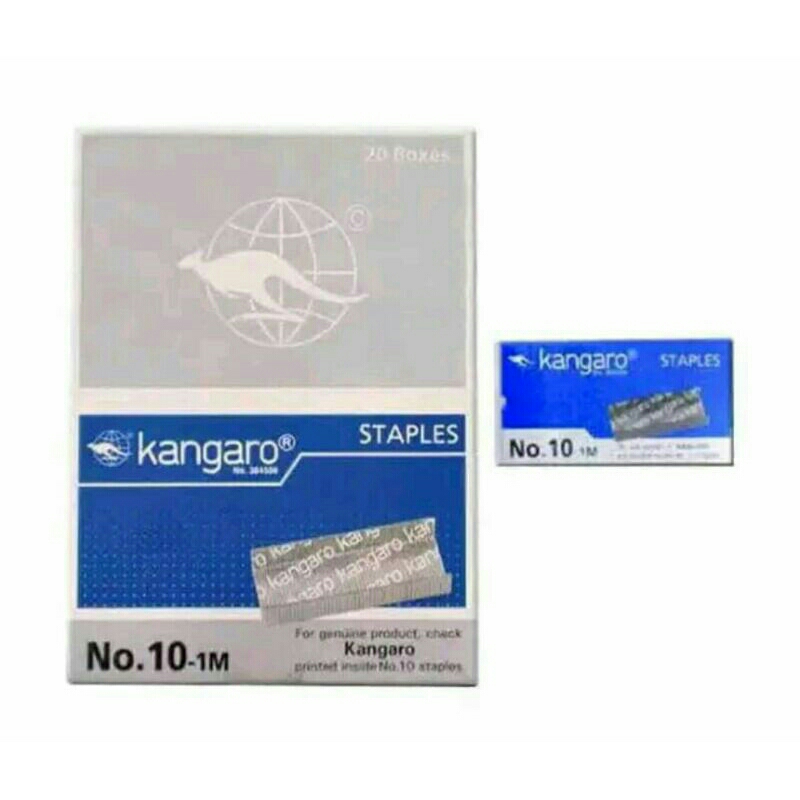 

Isi Staples No.10 Kangaro / Isi Ceklek Kangaro Kecil ( No.10)