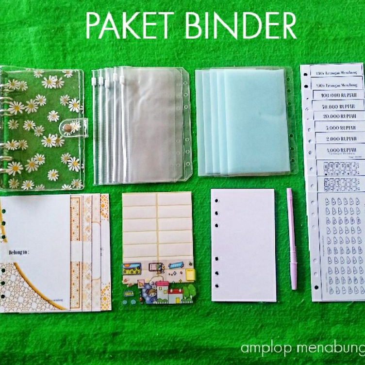 

ART F72D PAKET BINDER ZIPLOCK PAKET MENABUNG BINDER ZIPLOCK AMPLOP