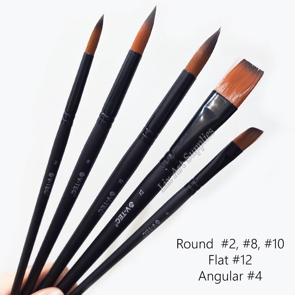 

ART Y97O VTec Brush VT54 Set 5 Kuas Lukis Set 5
