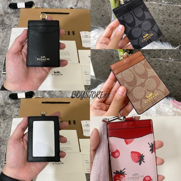 

ART J69P BEST SELLER COACH LANYARD ID CARD HOLDER KARTU KERJA ORIGINAL FULLSET