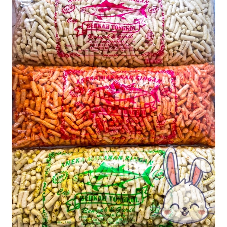 

Spesial Edition Krupuk ikan tongkol BERKAH 1 kg ASLI KLATEN