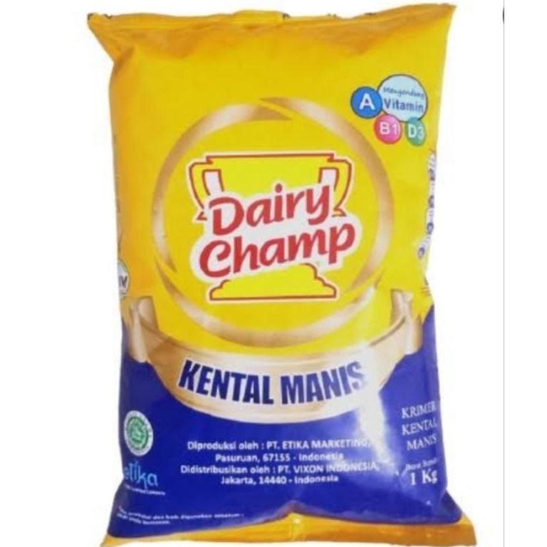 

Spesial Edition DAIRY CHAMPDAIRY CROWNMILK BARN KENTAL MANIS 1 KG Free Bubble Warp
