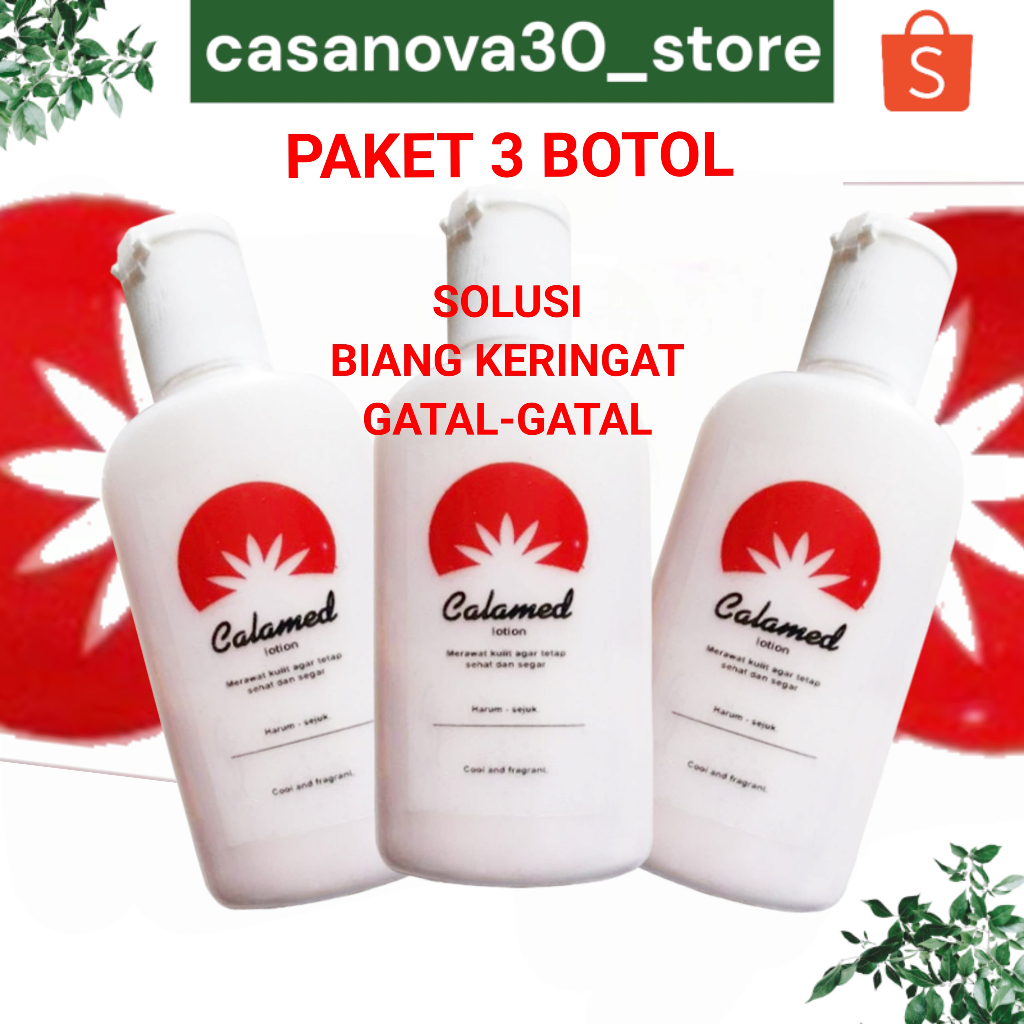 Calamed lotion 100ml obat gatal gatal obat biang keringat lotion biang keringat