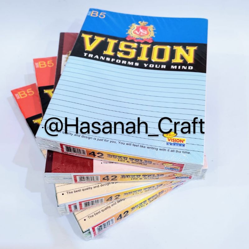 

VISION Buku Tulis B5 42 Lembar