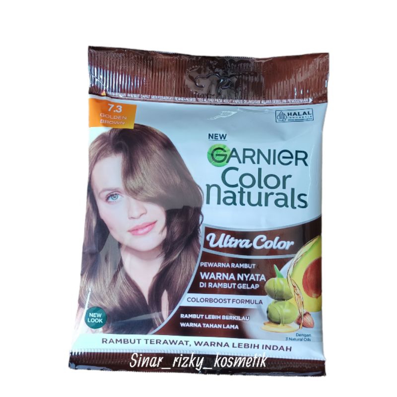 [ Ecer ] Garnier Pewarna Rambut - Golden Brown