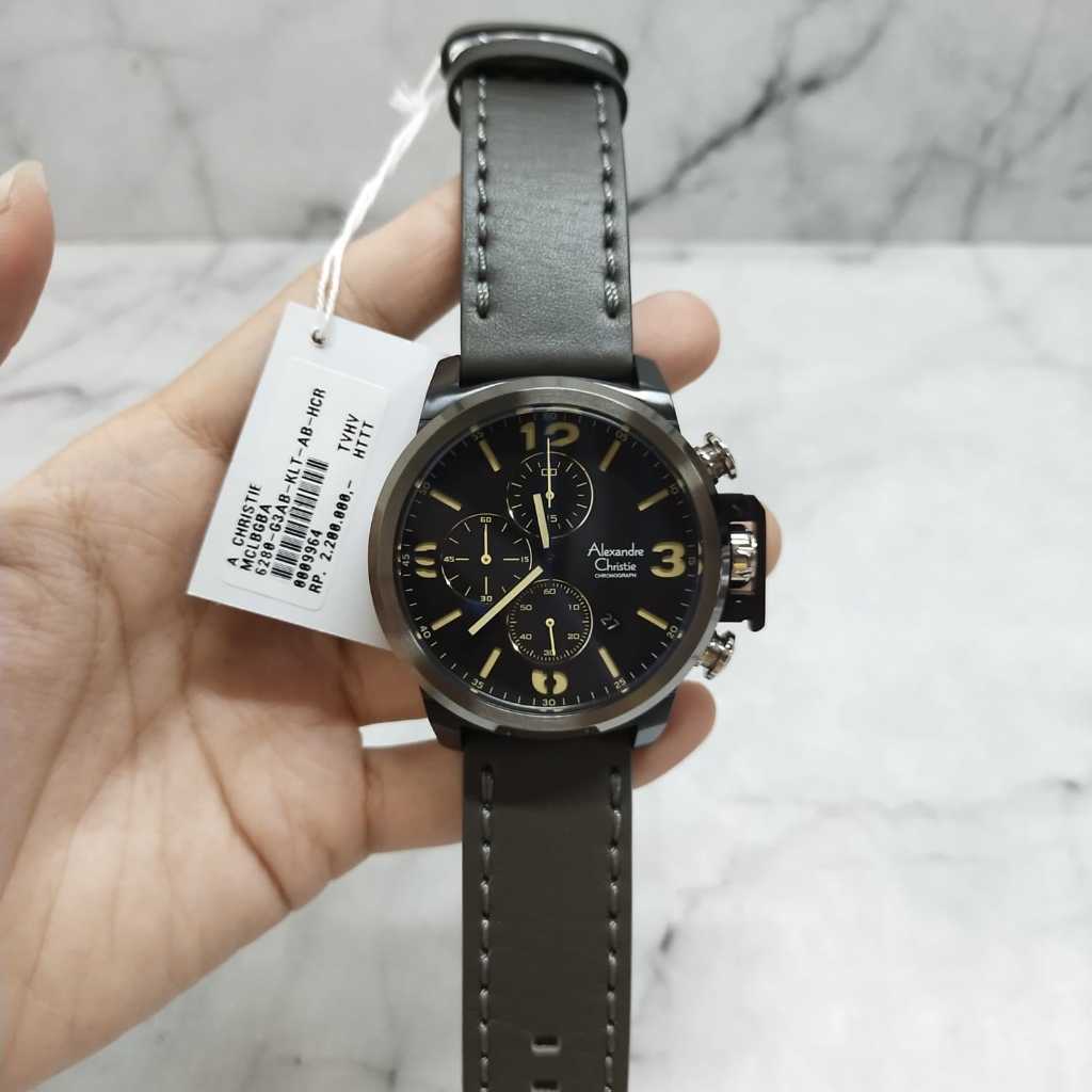 Jam Tangan Pria Alexandre Christie AC 6280MC & 6280GC