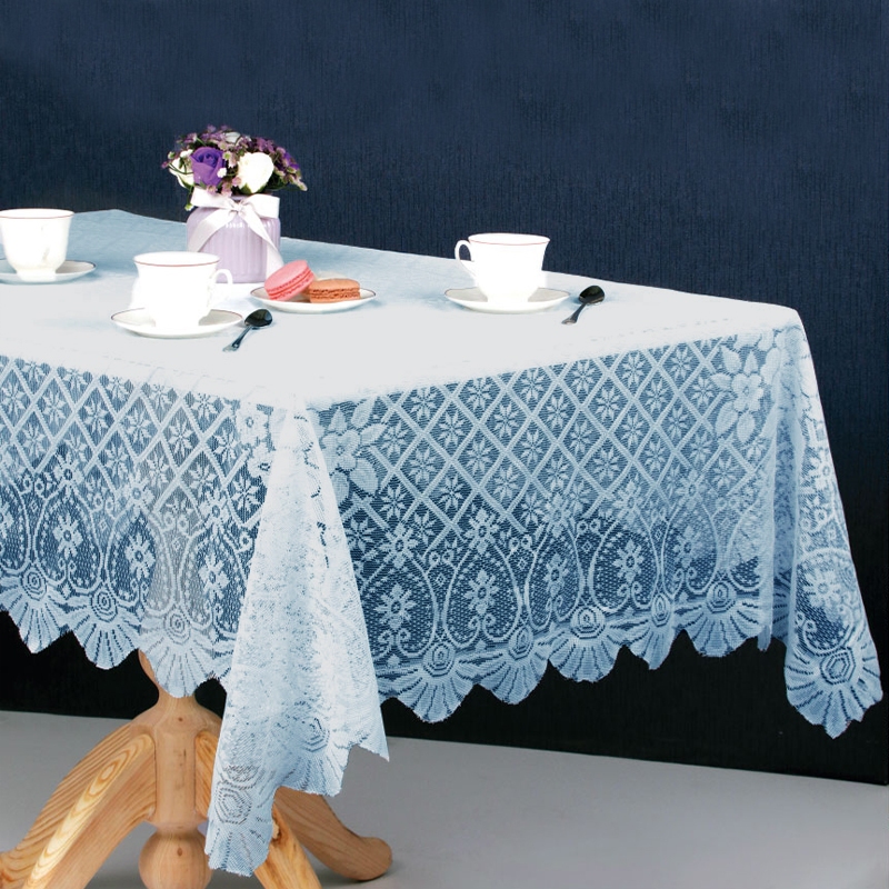 Taplak Meja Makan Ukuran 150x250cm Bahan Kain Taplak Meja Makan / Lace Table Runner Taplak Meja Panj
