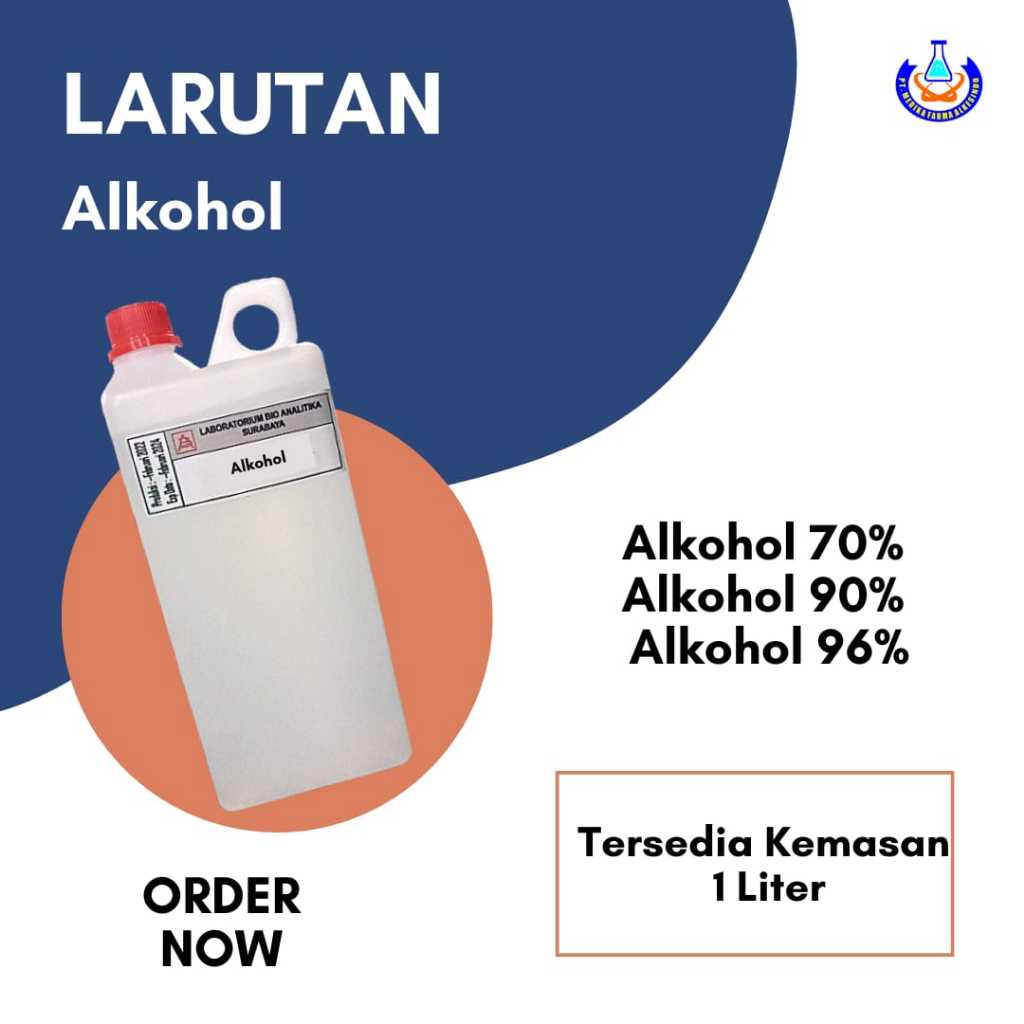 alkohol 70% dan alkohol 90%