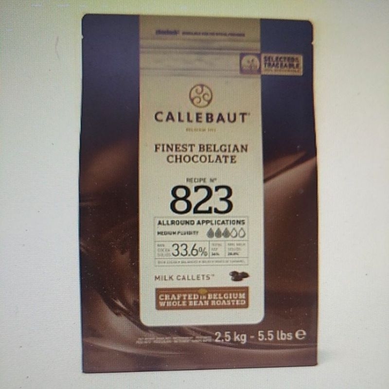 

CALLEBAUT MILK 823 RPC 250 G