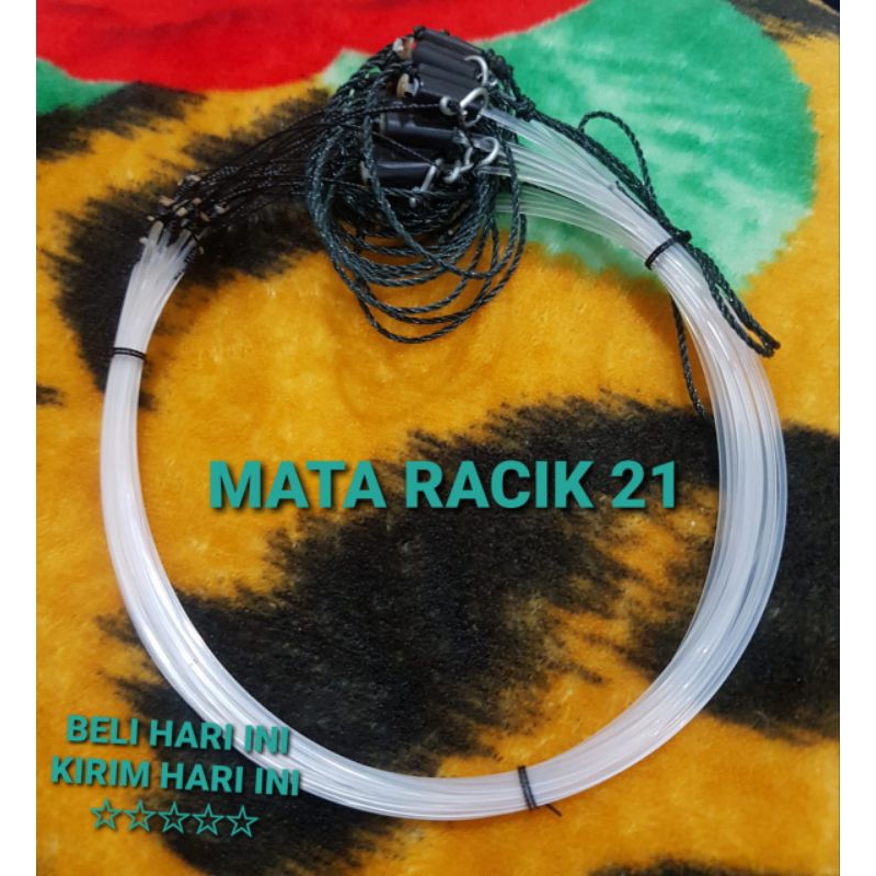 Jerat racik burung ruak ruak siap pakai