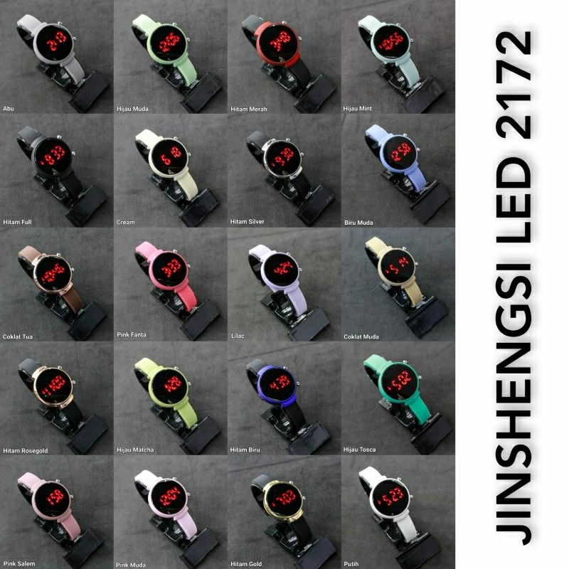 Jam led monol jinshengsi 2127 bergaransi free gift box