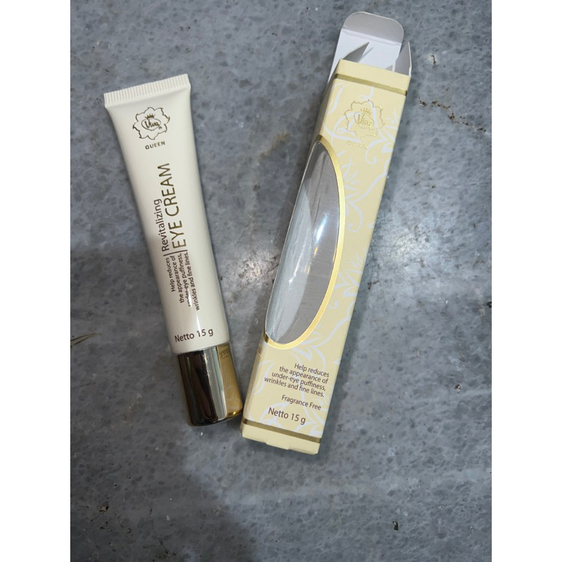 VIVA QUEEN EYE CREAM beli 2 lebih murah (keriput, kantong mata dan mata panda