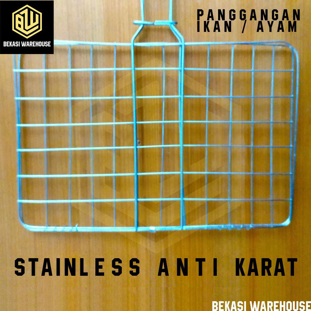 PANGGANGAN IKAN AYAM BAKARAN BESAR  KAYU / PANGGANGAN AYAM STAINLESS  MURAH / ALAT PANGGANGAN  / PEM