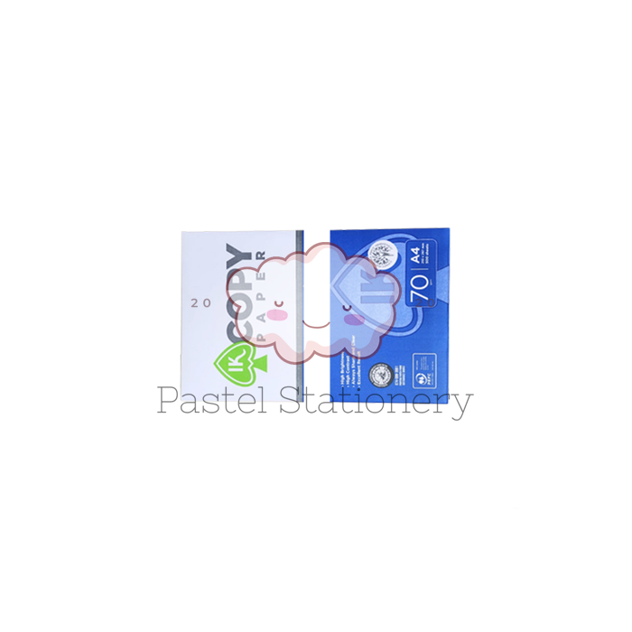 

Kertas HVS A5 70gr IK Copy Paper - Kertas Print Fotocopy Putih A5 70 gram