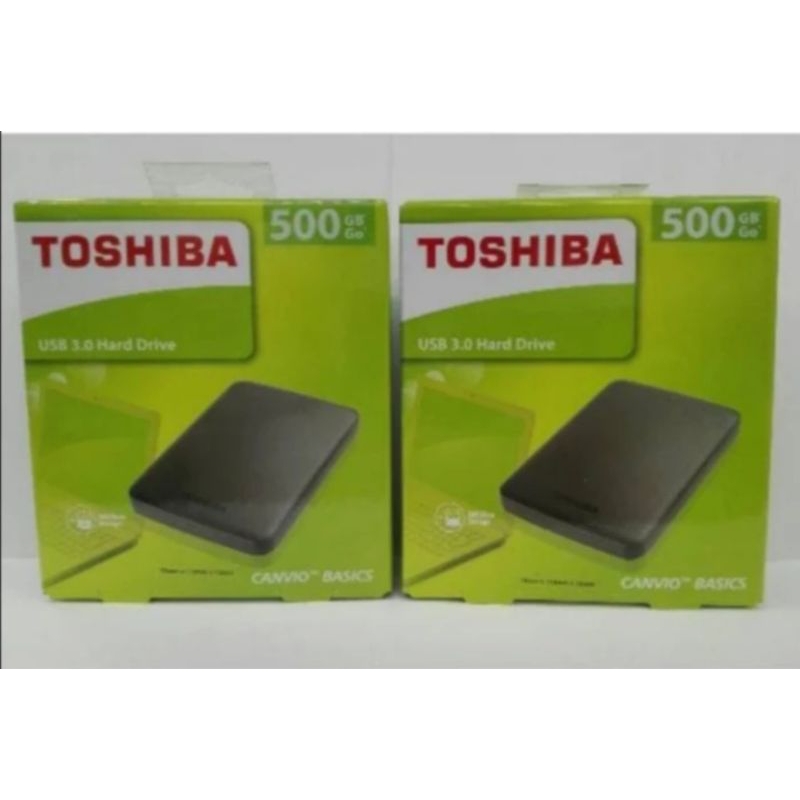 hardisk external toshiba canvio kapasitas500GB