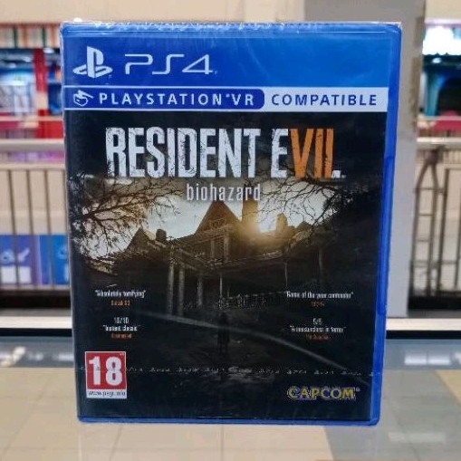 BD PS4 Resident Evil 7 VII .. game cd kaset bluray Biohazard RE7 RE 7
