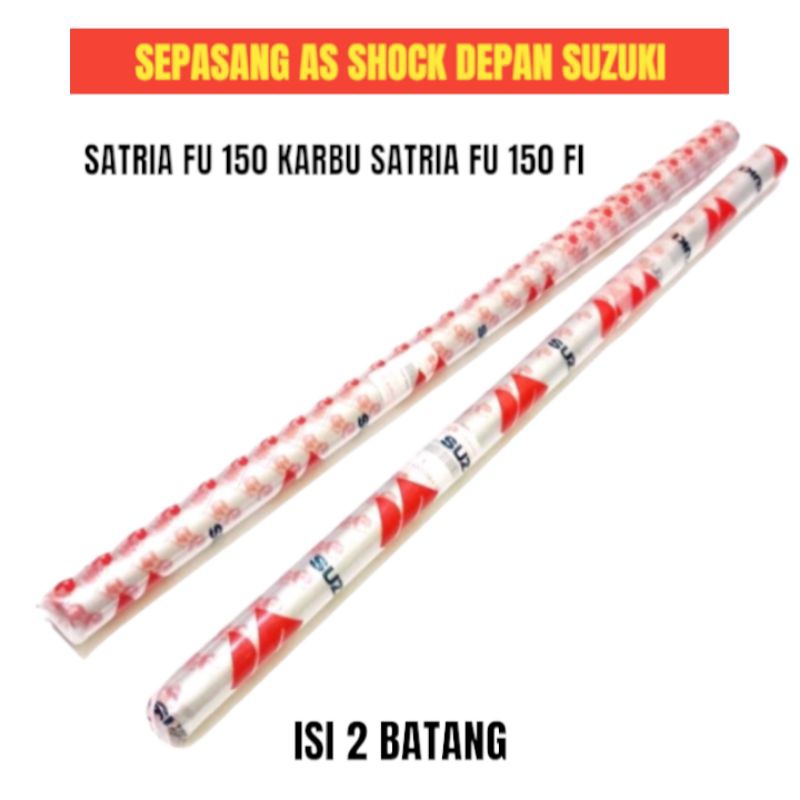 SEPASANG AS SHOCK DEPAN SATRIA FU 150 KARBU SATRIA FU FI SGP