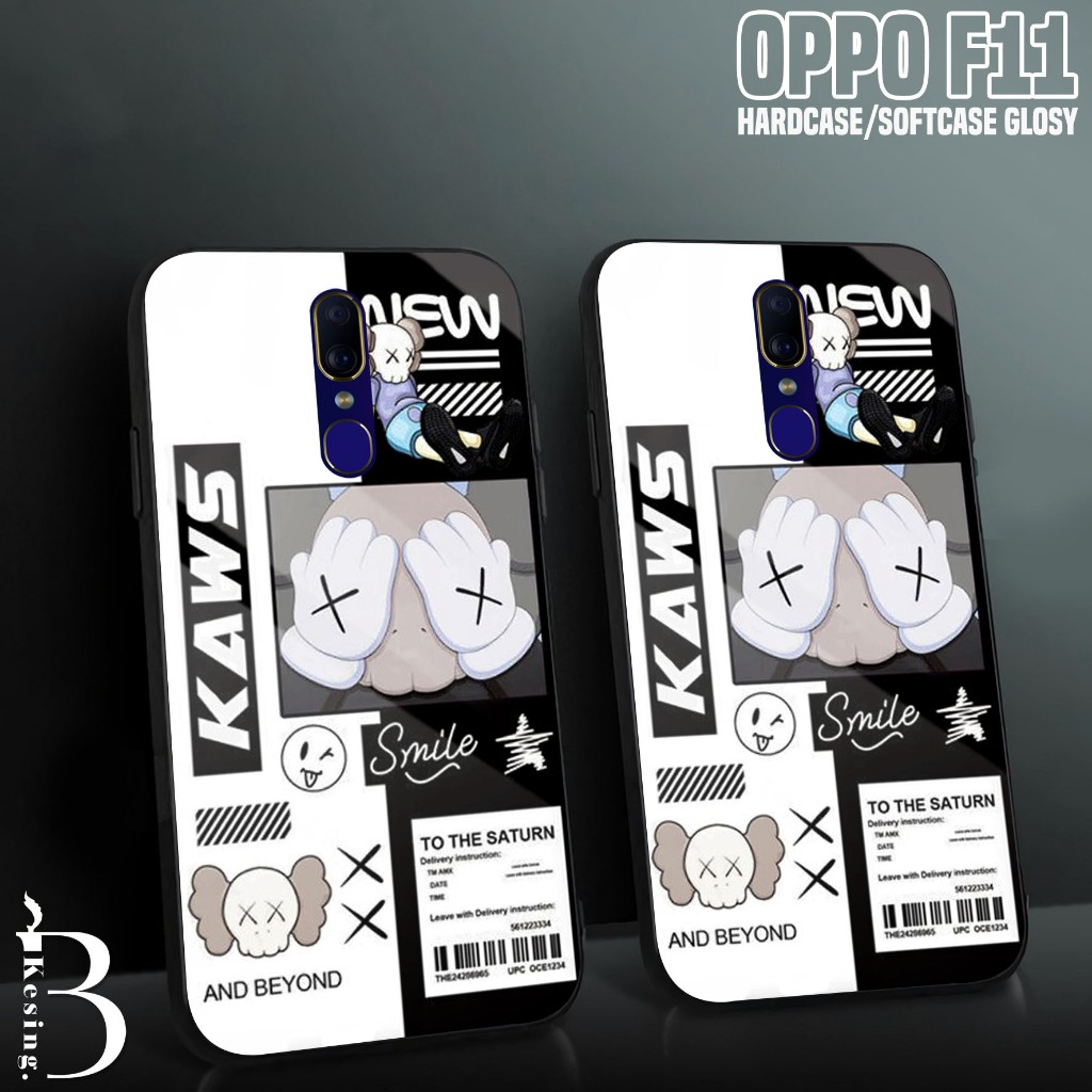 Case OPPO F11 - Casing Hp OPPO F11 Motif AES - Silikon Hp OPPO F11 - Kesing Hp - Softcase Kaca - Pel