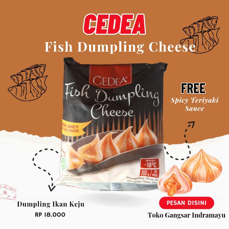 

Cedea Fish Dumpling Cheese 200g