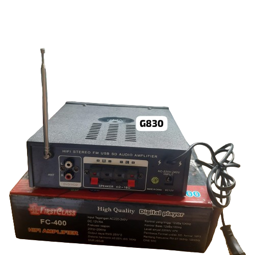 G830 ORIGINAL POWER AMPLIFIER KARAOKE VOKAL AUDIO MINI AMPLI BLUETOOTH EQUALIZER MIXER BLUETOTPLAYER