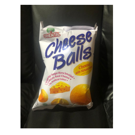 

Oriental Cheese Balls mini pack / chiki balls oriental pack kecil 60gr