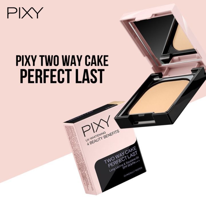 PIXY TWO WAY CAKE PERFECT LAST Bedak Padat