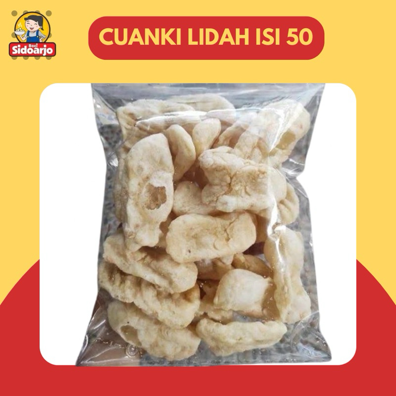 

LIDAH cuanki isi 50pc/ Toping Baso Aci / Seblak khas Garut