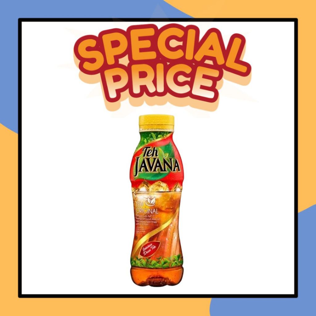 

Teh JAVANA Original Teh Kemasan Botol 350ml Original Tea Javana Daun Teh