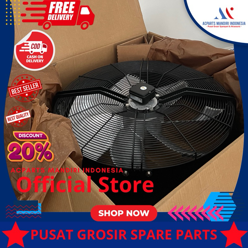 ZIEHL-ABEGG FN080-SDQ.6N.V7P5 ( 380V/3phase ), Axial fan motor blower