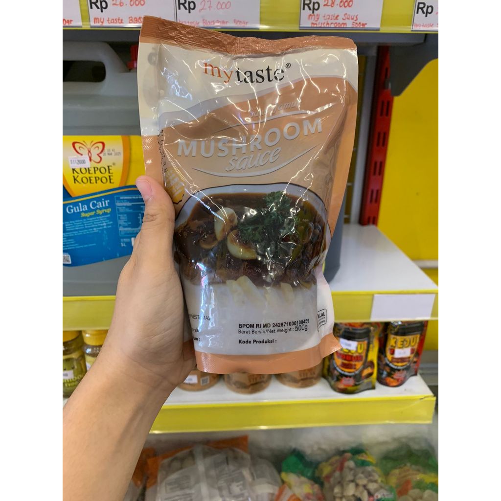 

MY TASTE Mushroom Sauce 500gr