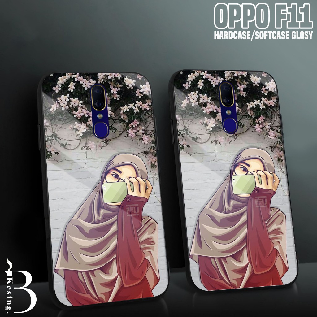 Case OPPO F11 - Casing Hp OPPO F11 Motif HJB - Silikon Hp OPPO F11 - Kesing Hp - Softcase Kaca - Pel
