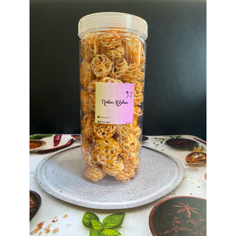 

Kerupuk Seblak Rafael Pedas Daun Jeruk 220gr