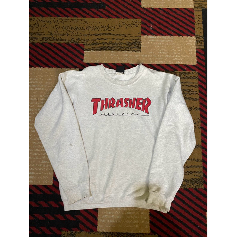 crewneck thrasher japan market