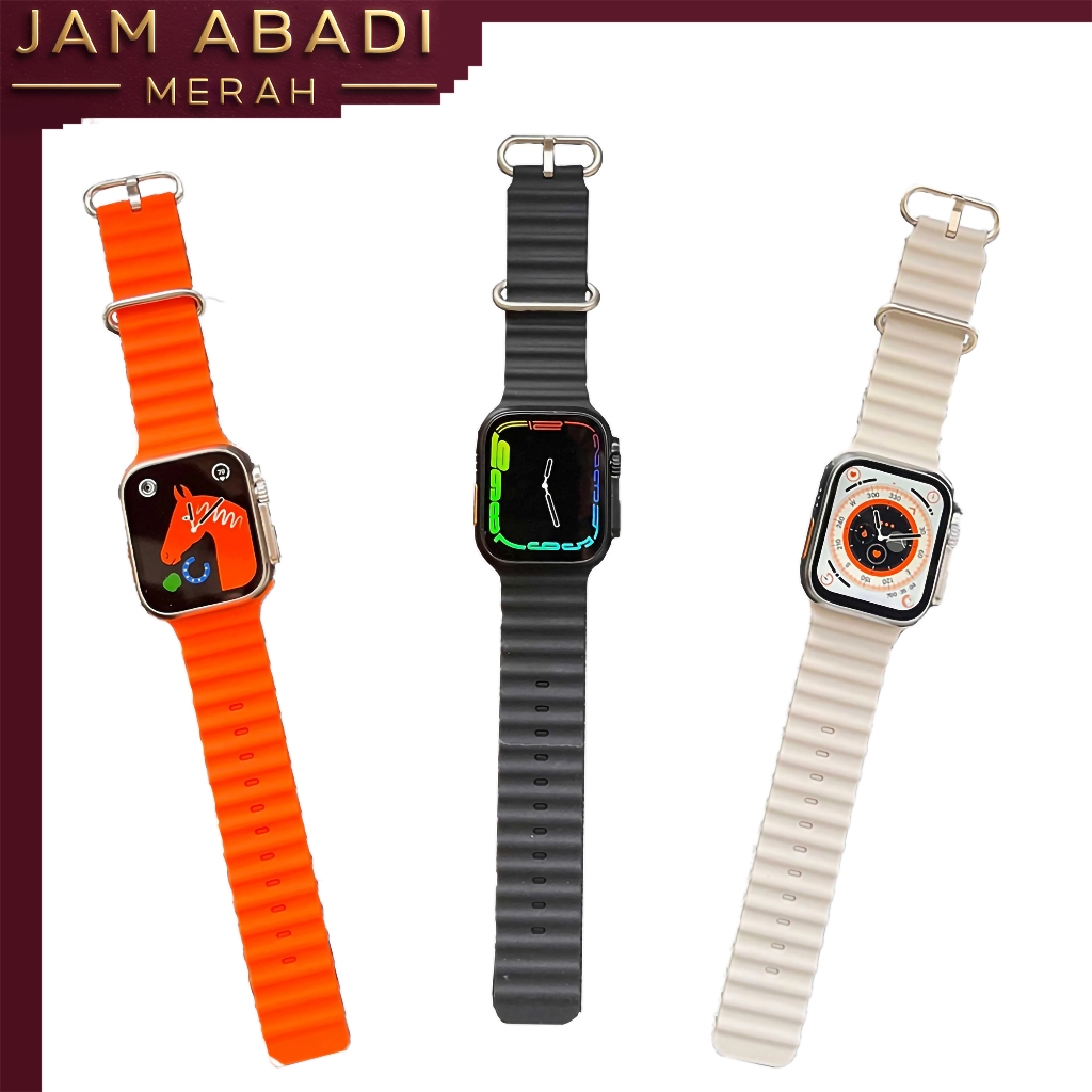JAM SMART WATCH T800 Ultra full touch screen jamtangan