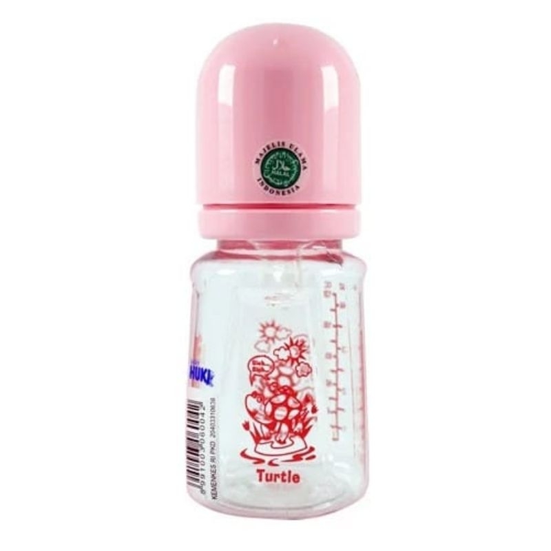 RB22 (KidsSmile)Botol Susu Baby Huki Tapered Orthodontic Botol SlimNeck/Dot Gepeng 240ml/120ml