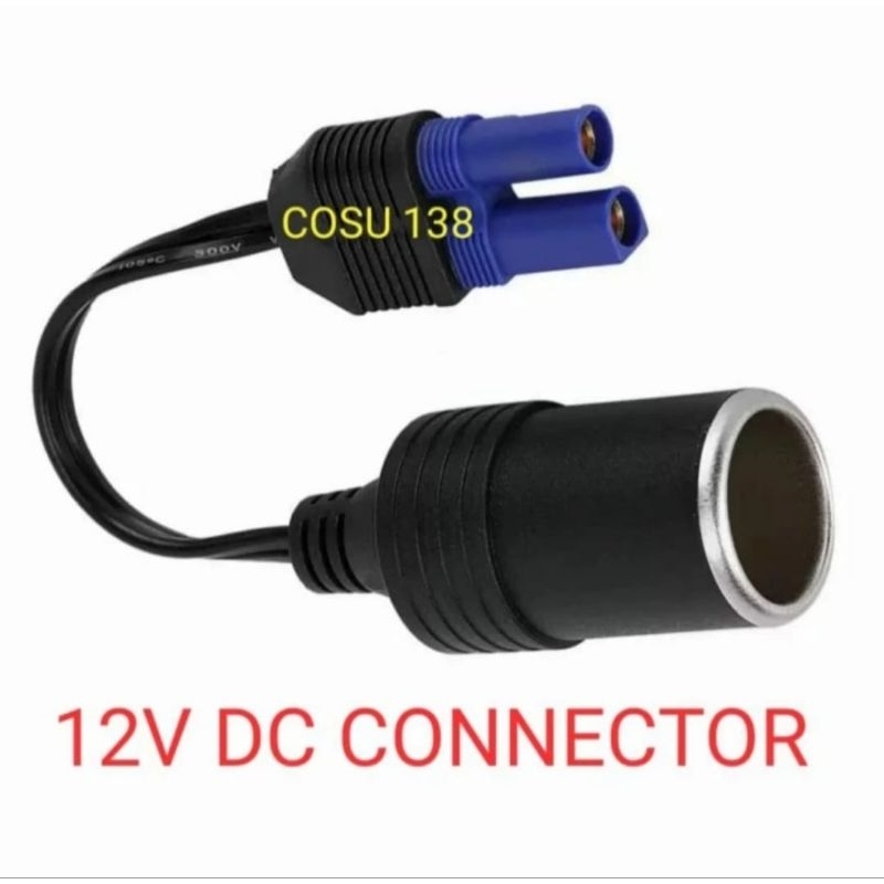 soket connector DC 12V powervank jump