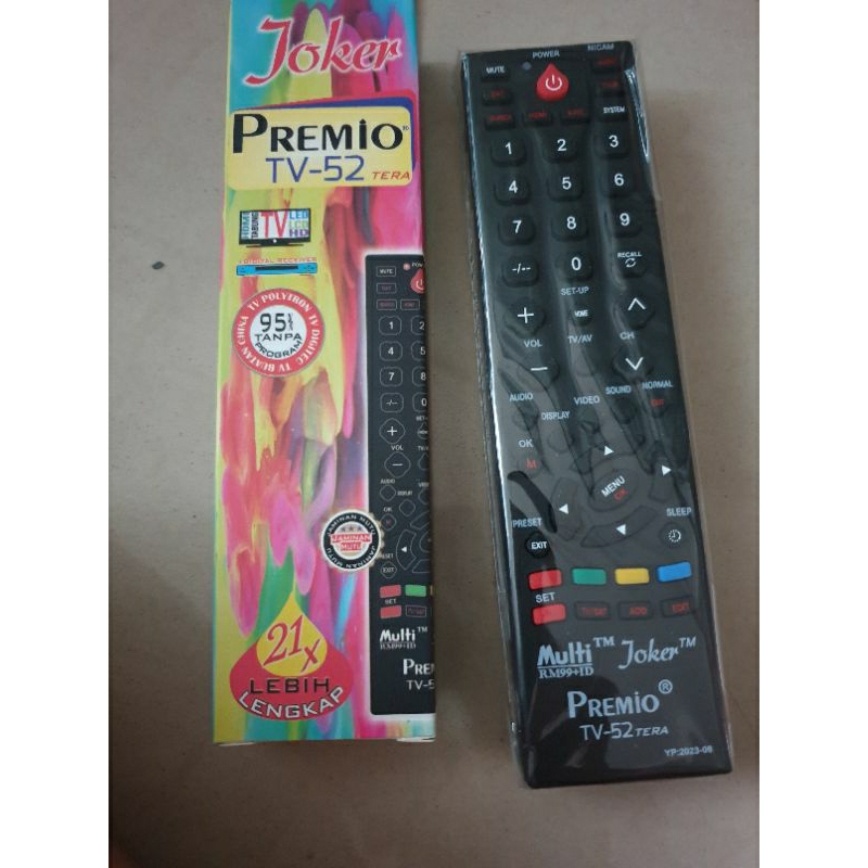Remote tv joker multi