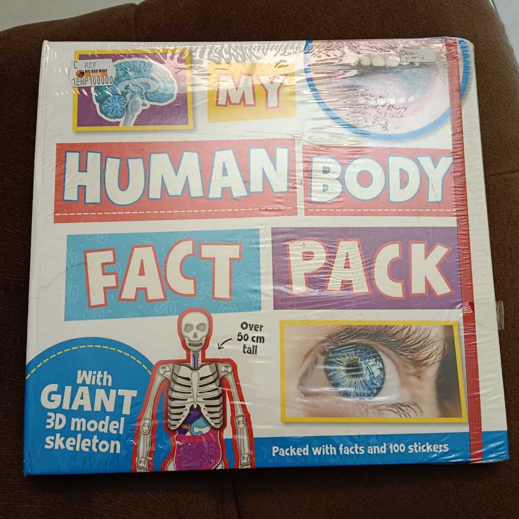 BUKU ANAK MY HUMAN BODY FACT PACK