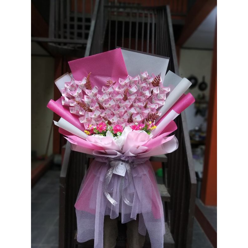Money Buket Bucket 100 ribu an 1 hari Jadi Buket by Cherries Paradise