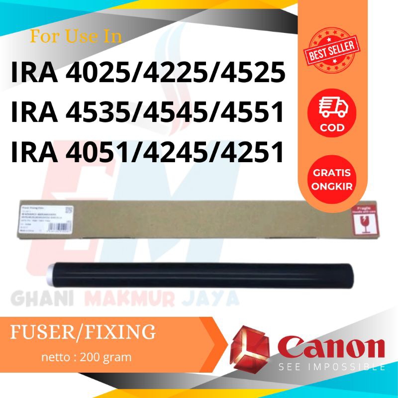 Fuser  Film / Fixing Film Mesin Fotocopy CANON IRA 4025/4225/4525/4051/4251/4545/4551