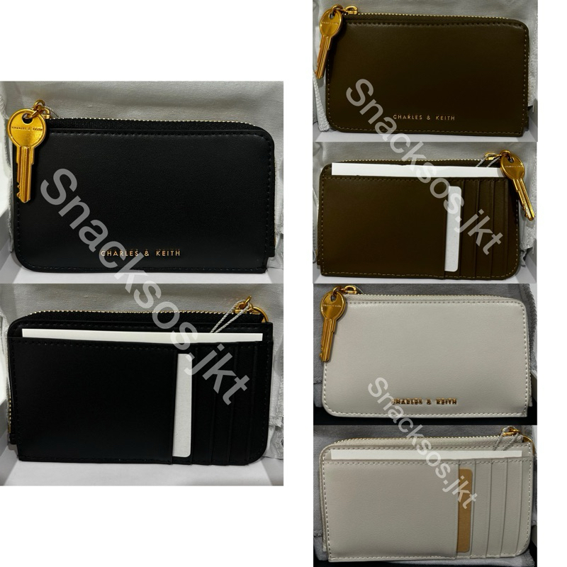 Charles and Keith Zip-Around Mini Wallet CardHolder - Card Holder Charles&Keith
