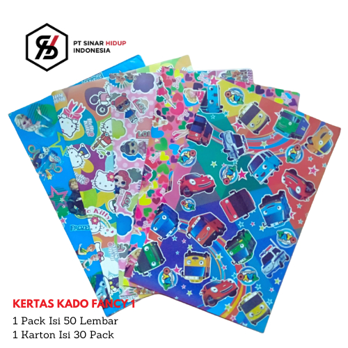 

Kertas Bungkus Kado Aesthetic Gift Wrapping Squeezy Ukuran 65 x 50 Cm isi 50 Lembar