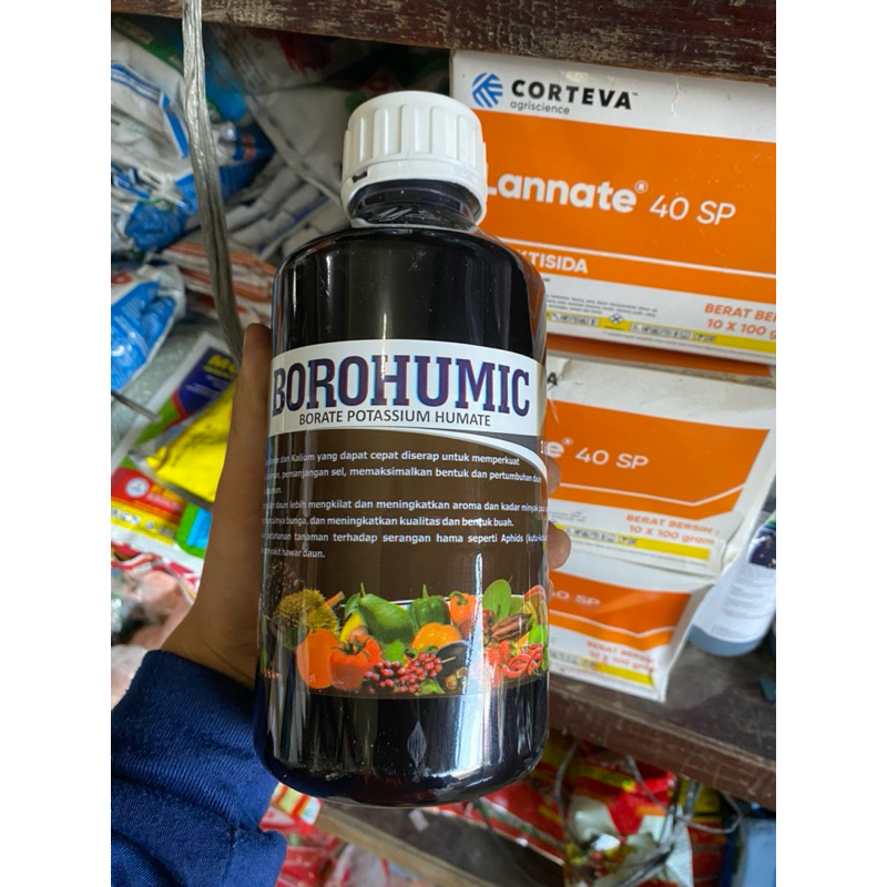 Pupuk cair borate potassium humate BOROHUMIC isi 1liter