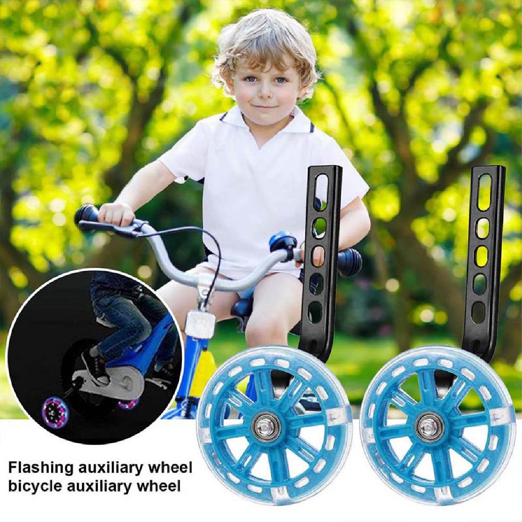 1 Pasang Roda Sepeda Anak Samg Roda Bantu Sepeda Anak 12 Kuat Universal Roda Tambahan Sepeda Anak