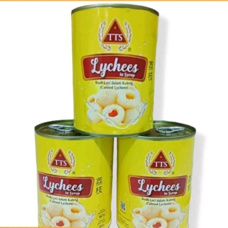 

Stock ready KALENG LYCHEE dalam sirup IKPS TTS LECI