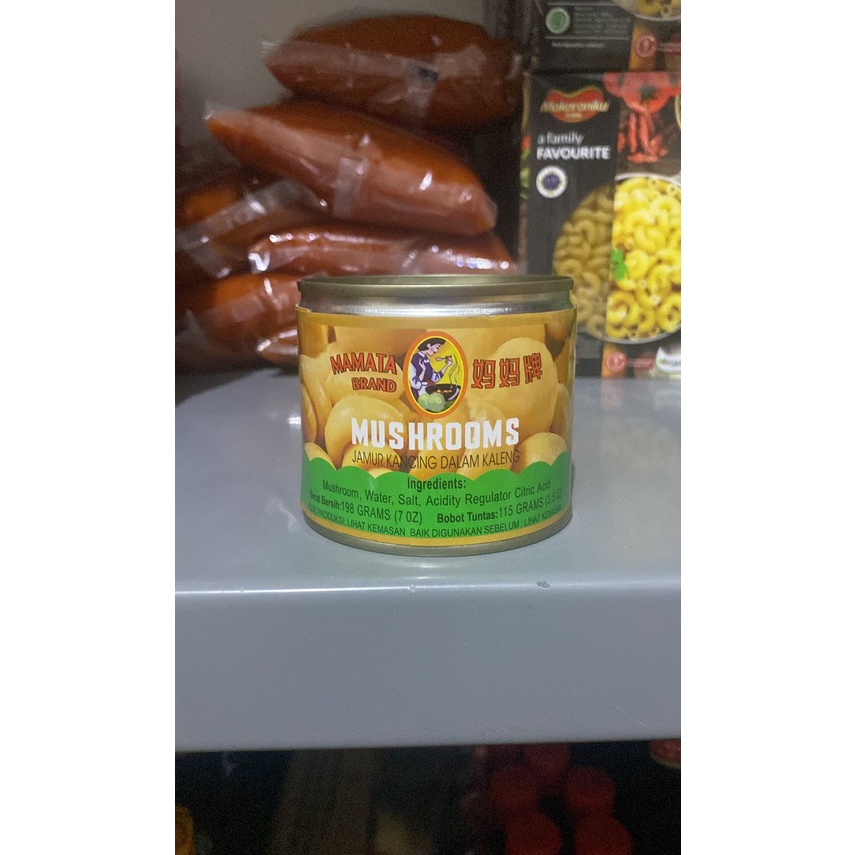 

Promo tajir Mamata Jamur Kancing Dalam Kaleng 198gr