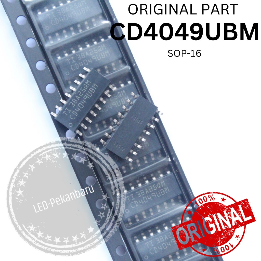 IC ORIGINAL CD4049UBM CD4049BM CD4049 SMD SOP-16