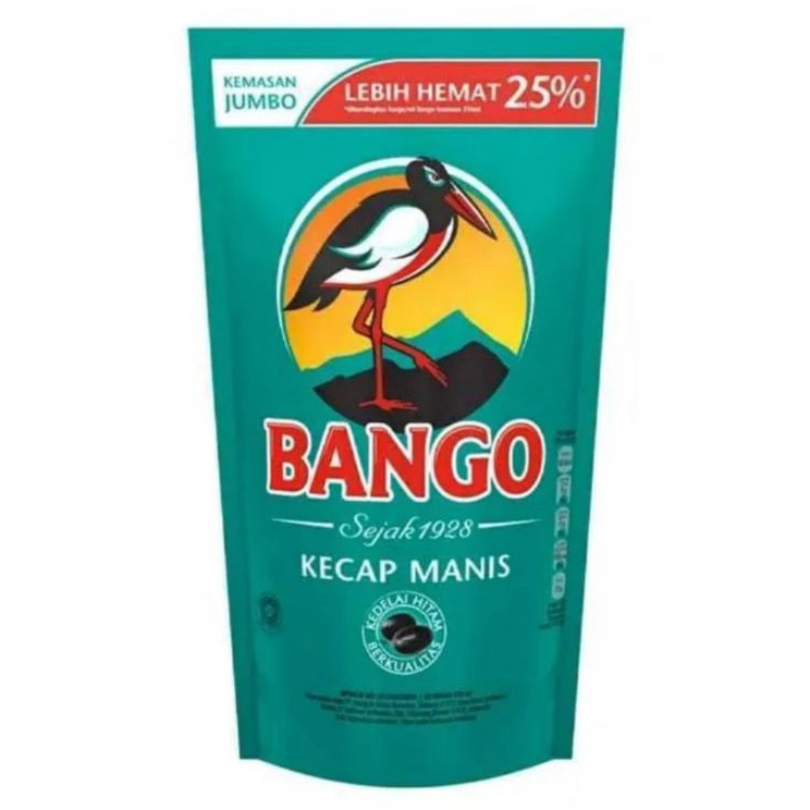 

Top Design BANGO Kecap Manis 52ml72gr 735ml1gr