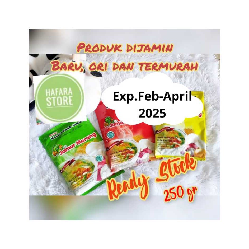 

Buruan Beli HafaraKaldu Jamur merang Kemasan 25 gram