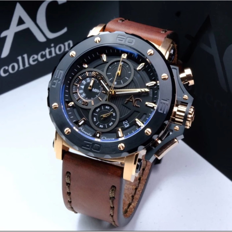 alexandre christie ac 9205 kulit.original bergaransi resmi